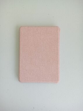 Pink Fabric Smart Case for Amazon Kindle Paperwhite TPU Shockproof Bumper Cover